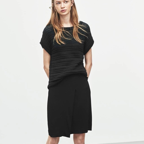 Filippa K Dresses & Skirts - NWT Filippa K Twill Split Skirt in Black Size S